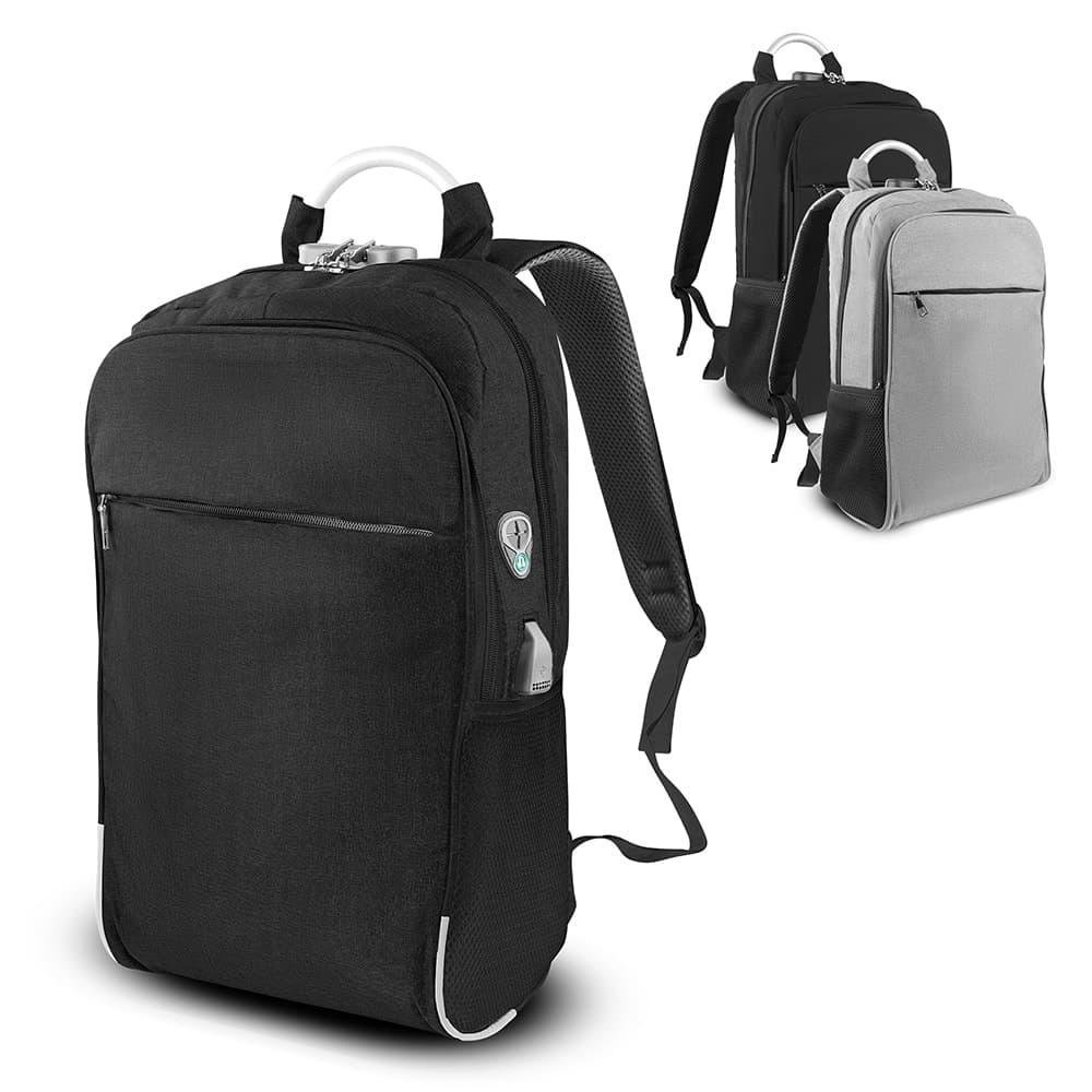 Mochila para Notebook em Poliéster 300D com Fechamento por Cadeado Personalizada - imagem 1