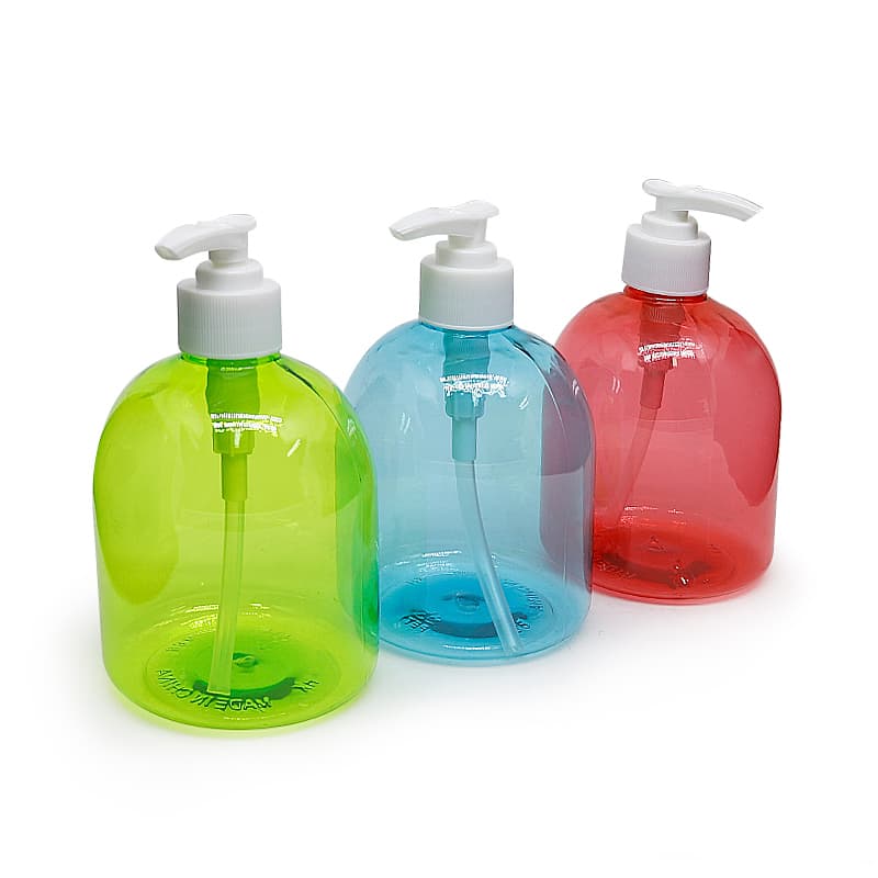 Frasco Plástico 480ml com Pump Personalizado - imagem 1