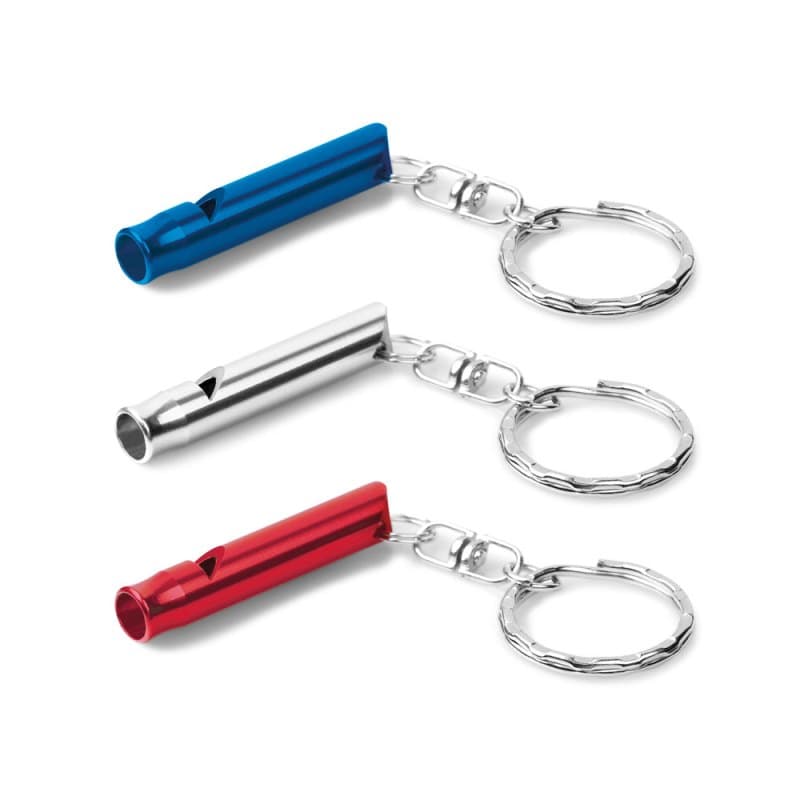 Chaveiro Apito de Metal Personalizado - imagem 1