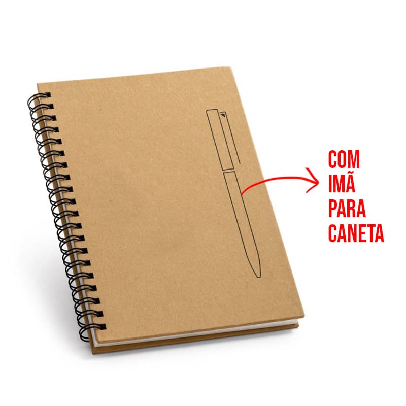 Bloco de Anotações B6 sem Pauta Personalizado - imagem 1