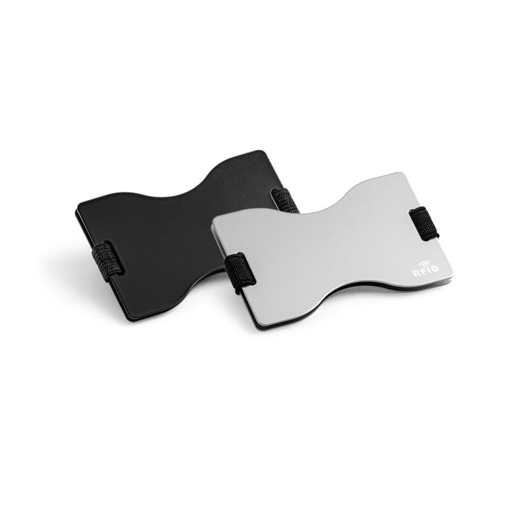 Porta-Cartões em Alumínio com Proteção RFID Personalizado - imagem 1
