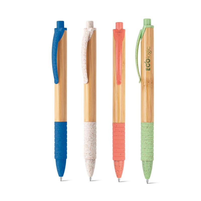 Caneta Ecológica de Bambu Personalizada - imagem 1