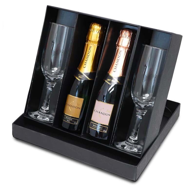 Kit Espumante Chandon com Taças Personalizado - imagem 1