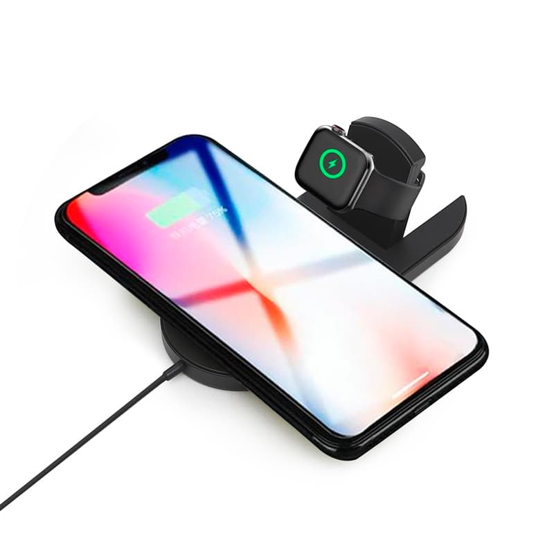 Carregador Wireless para Smartphone e Apple Watch Personalizado - imagem 1