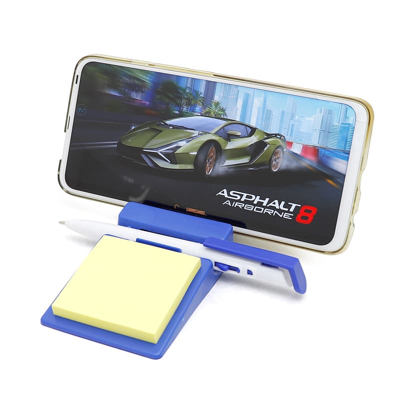 Suporte para Celular com Bloco e Caneta Personalizado - imagem 1