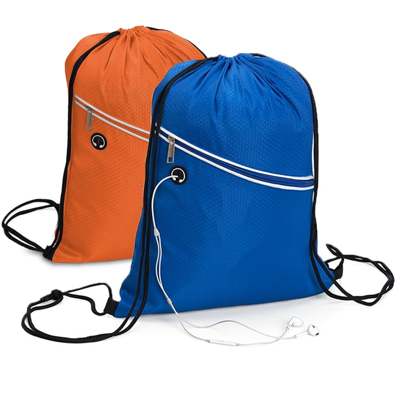 Mochila Saco Poliéster Resistente à Água Personalizada - imagem 1
