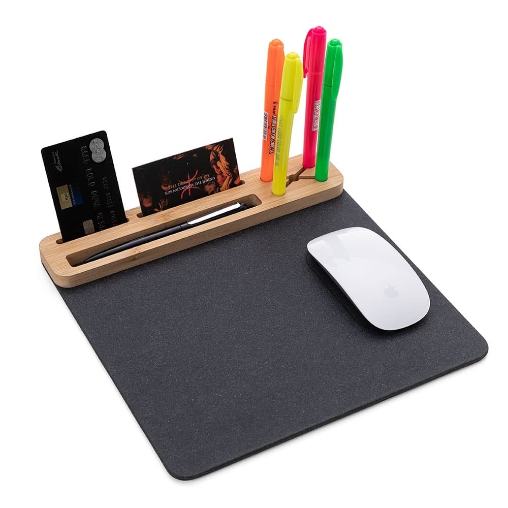 Mouse Pad com Porta-Canetas e Suporte para Celular Personalizado - imagem 1