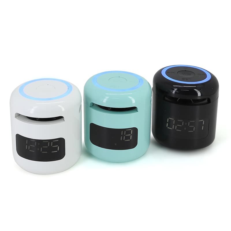 Caixa de Som Bluetooth com Relógio Personalizada - imagem 1