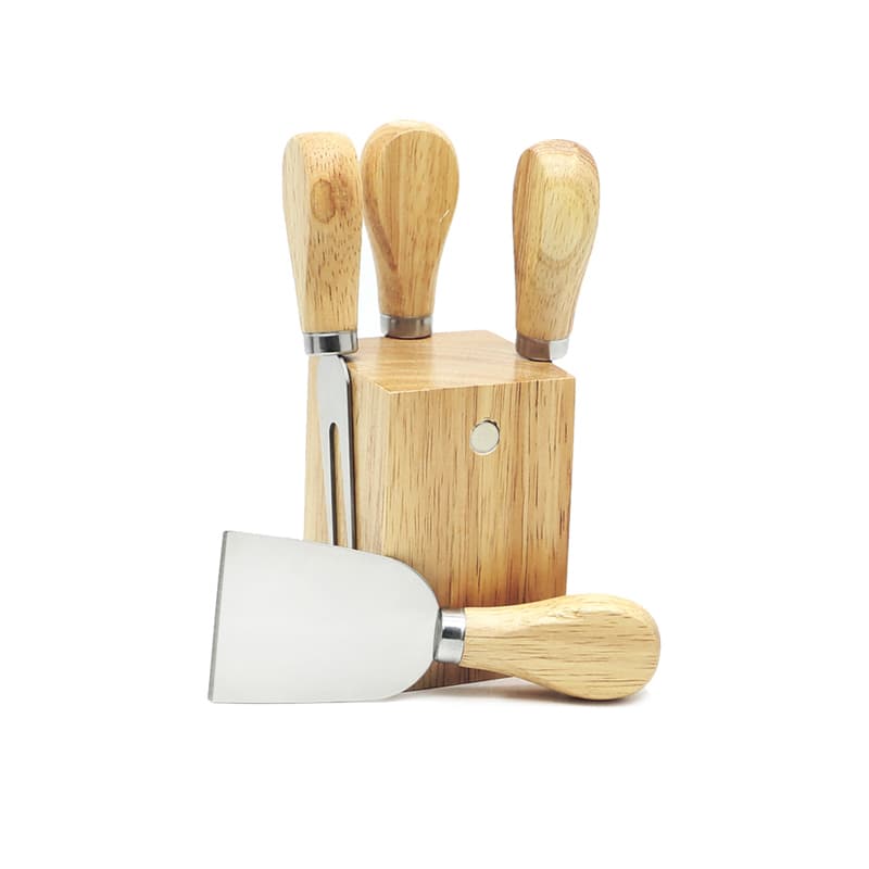Kit Queijo 4 Peças em Madeira Personalizado - imagem 1