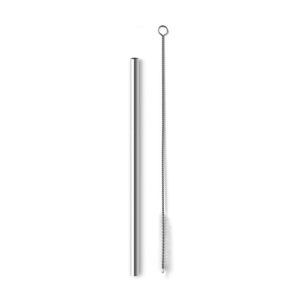 Kit Canudo de Aço Inox com Escova Personalizado - imagem 1