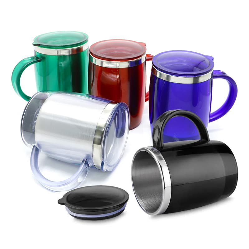 Caneca Térmica 400ml com Tampa Personalizada - imagem 1