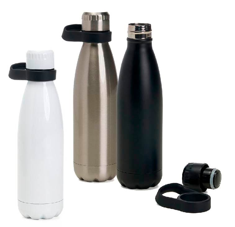 Garrafa Térmica Inox 510ml com Alça Personalizada - imagem 1