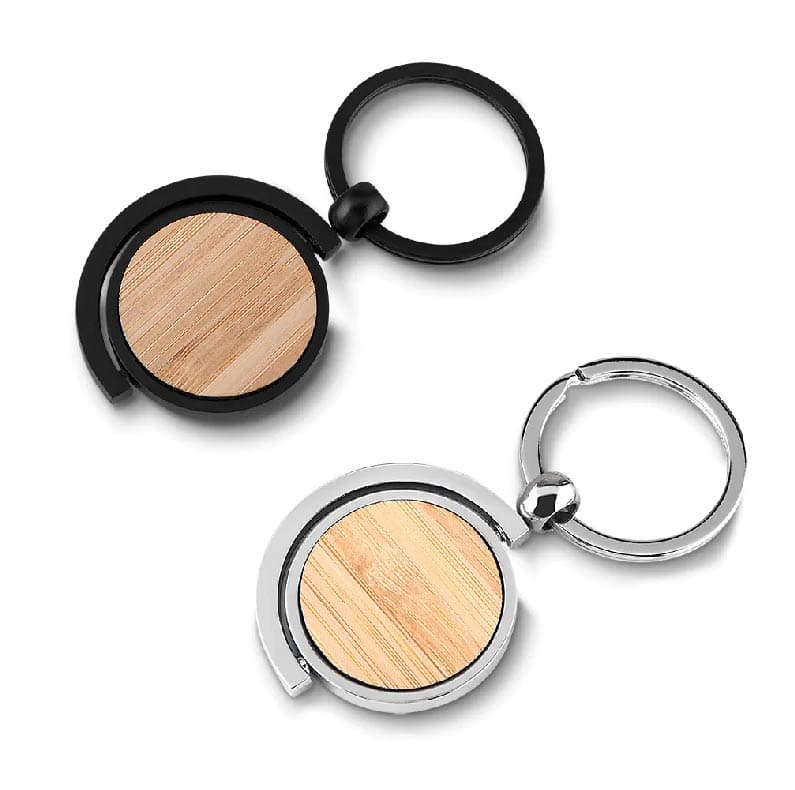 Chaveiro de Metal com Bambu Personalizado - imagem 1
