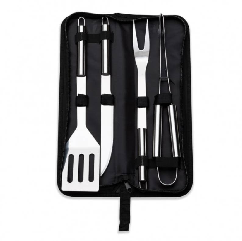 Kit Churrasco 4 Peças em Estojo Personalizado - imagem 1