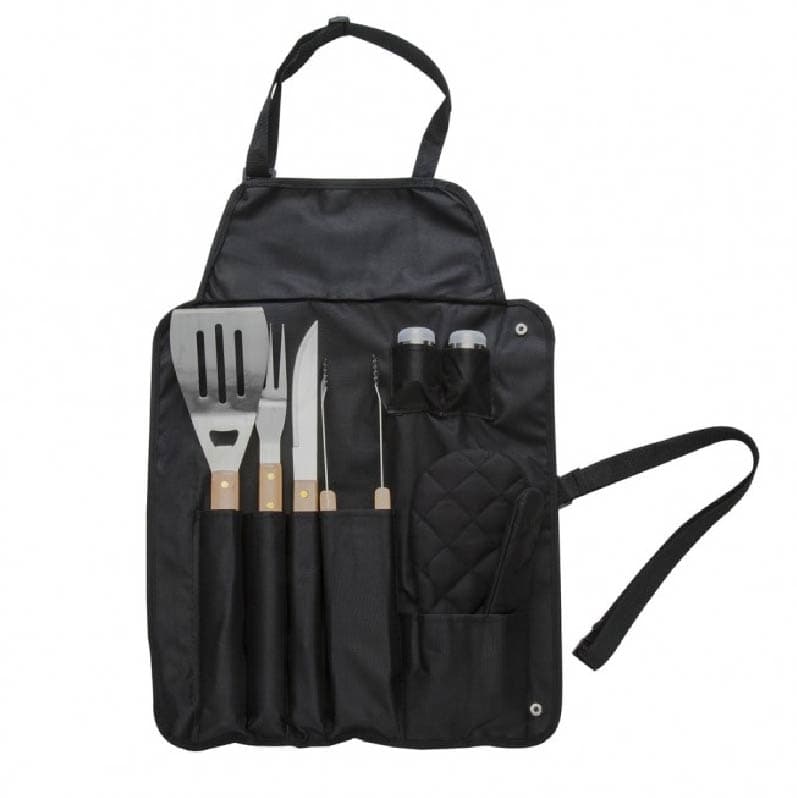 Kit Churrasco 8 Peças em Estojo de Nylon Personalizado - imagem 1