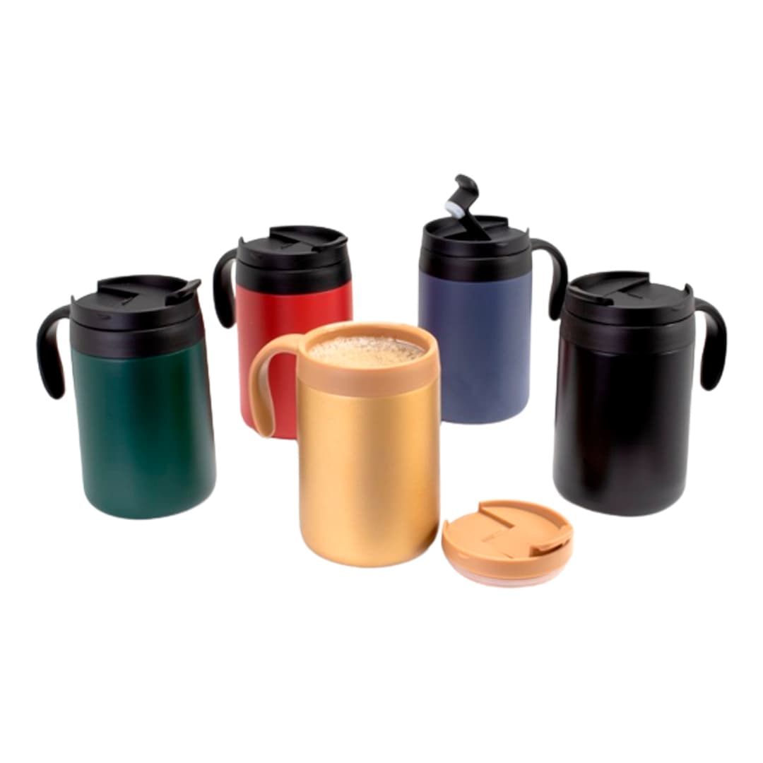 Caneca Térmica Inox 500ml Personalizada - imagem 1