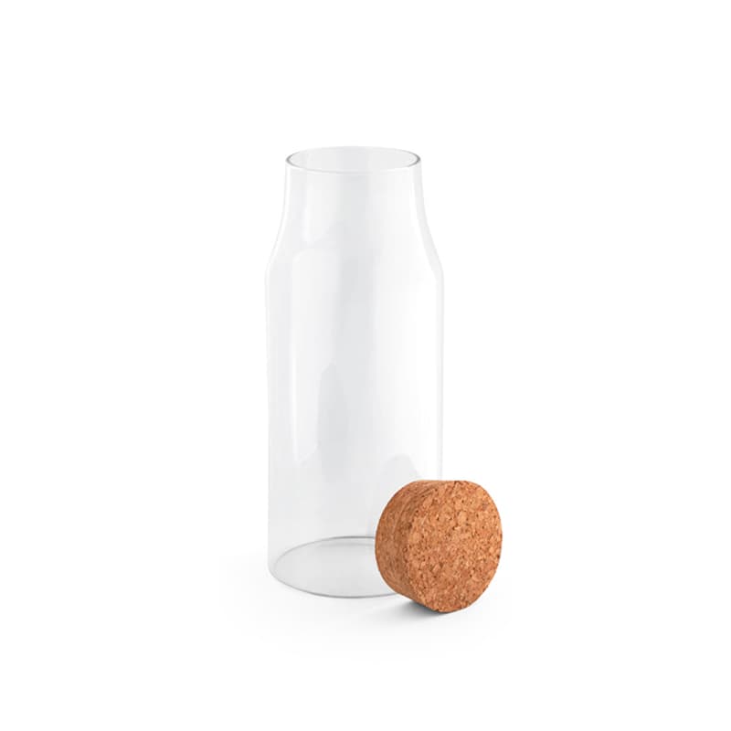 Garrafa de Vidro 800ml com Tampa de Cortiça Personalizada - imagem 1