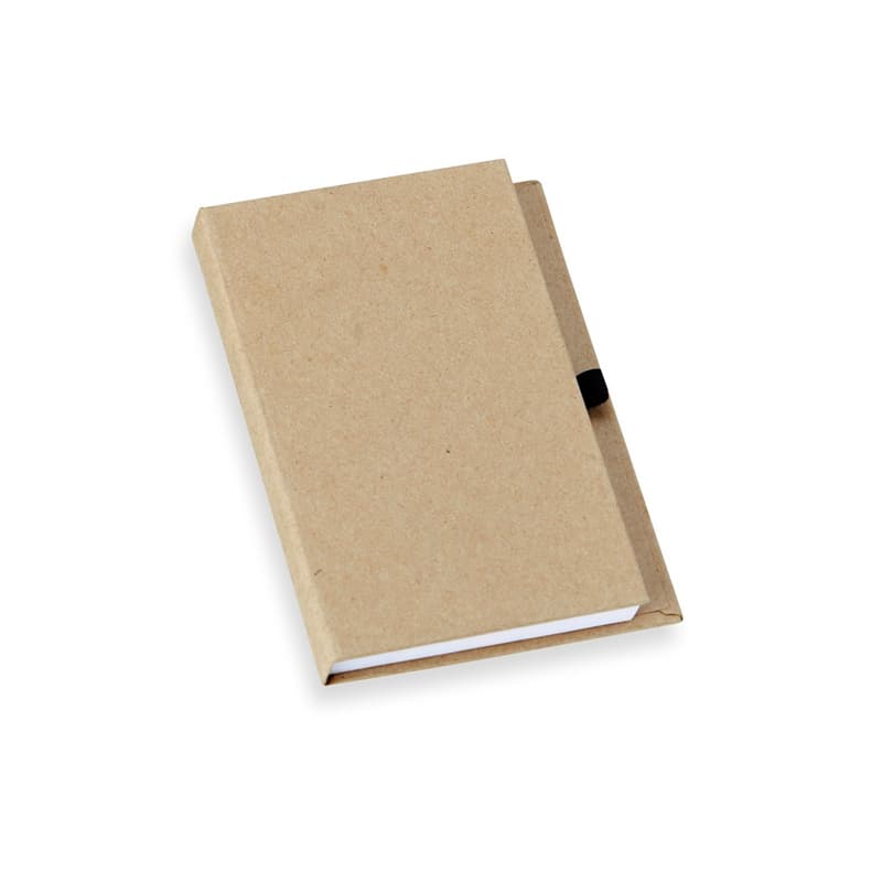 Bloco de Anotações sem Pauta Kraft Personalizado - imagem 1