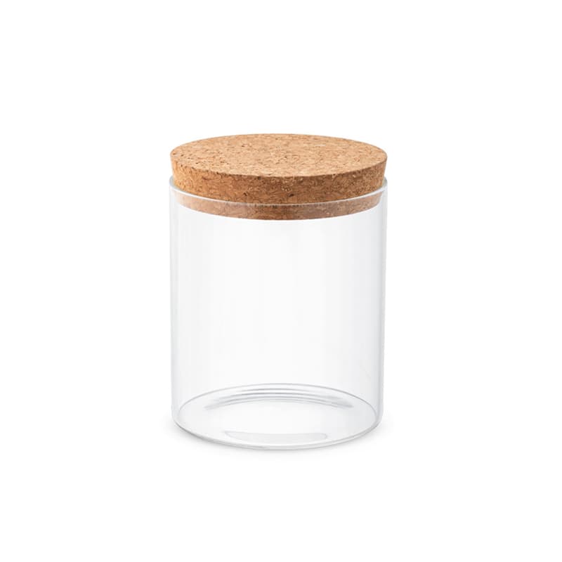 Frasco de Vidro com Tampa de Cortiça 700ml Personalizado - imagem 1