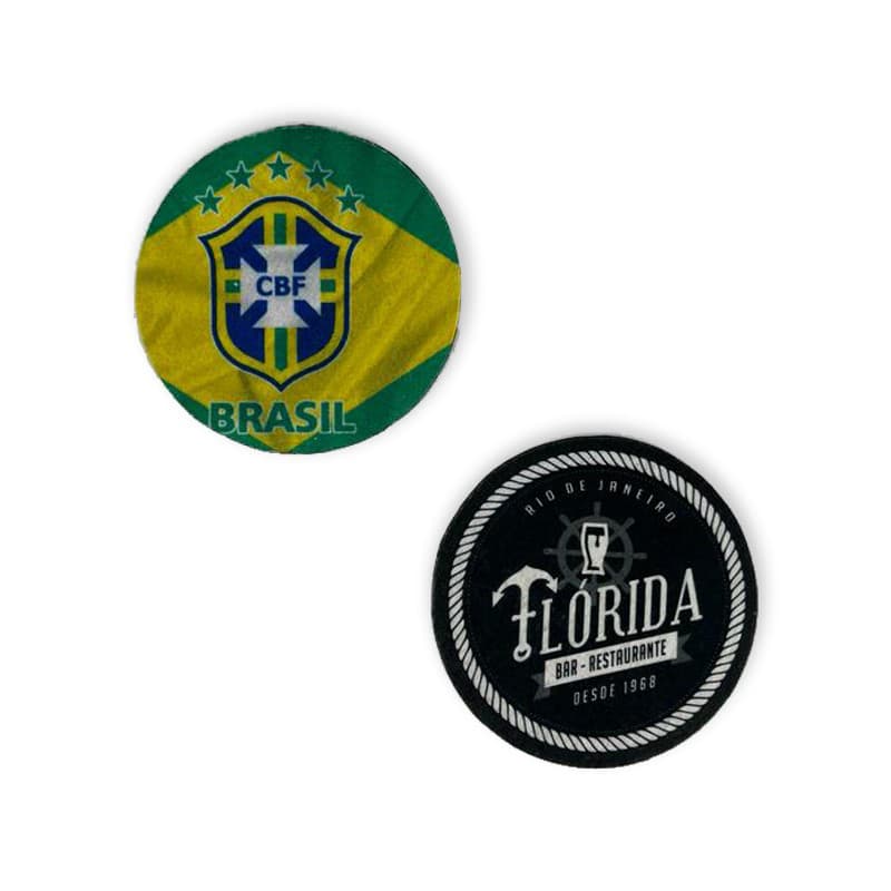 Porta Copo 10cm Estampado Personalizado - imagem 1