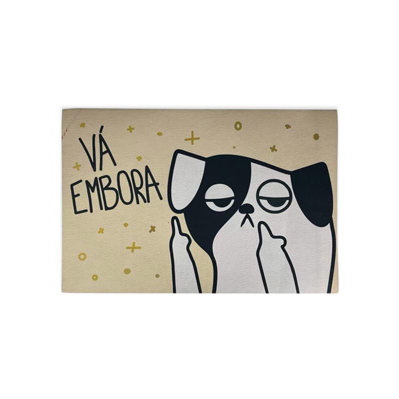 Tapete para Porta em Fibra PET 40x60cm Personalizado - imagem 1