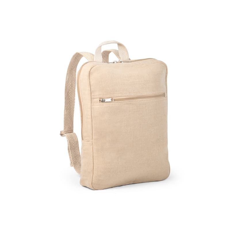 Mochila em Juco com Bolso Frontal Personalizada - imagem 1