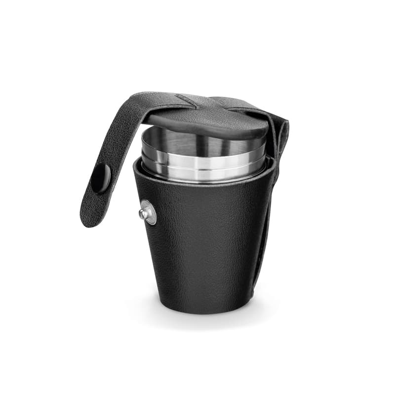 Conjunto de 4 Copos Inox com Estojo Personalizado - imagem 1