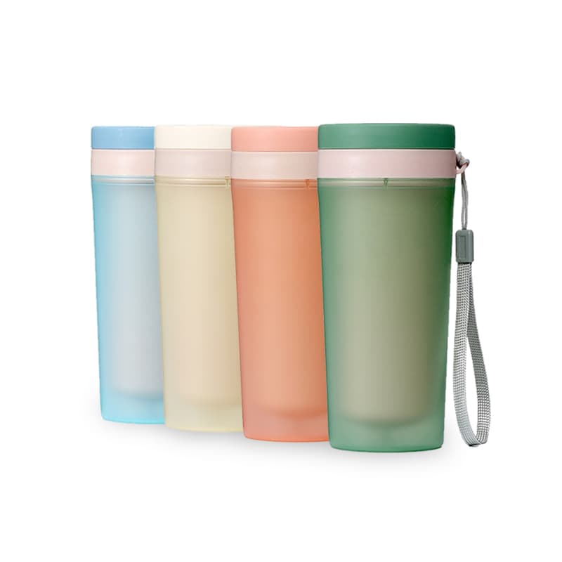 Copo Plástico Parede Dupla 350ml Personalizado - imagem 1