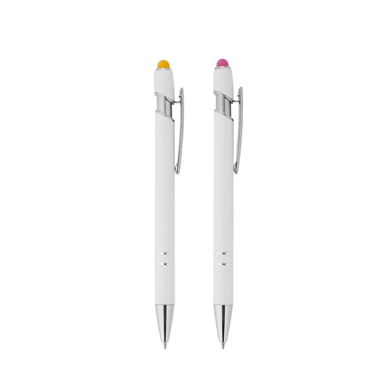 Caneta de Metal com Ponteira Touch Personalizada - imagem 1