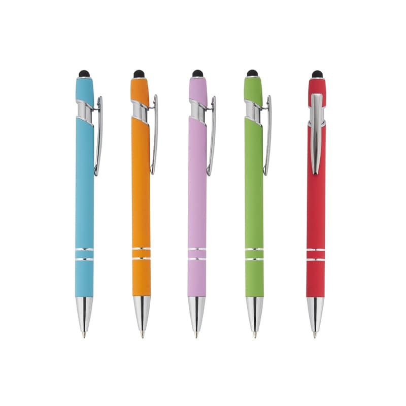 Caneta de Metal com Ponteira Touch Personalizada - imagem 1
