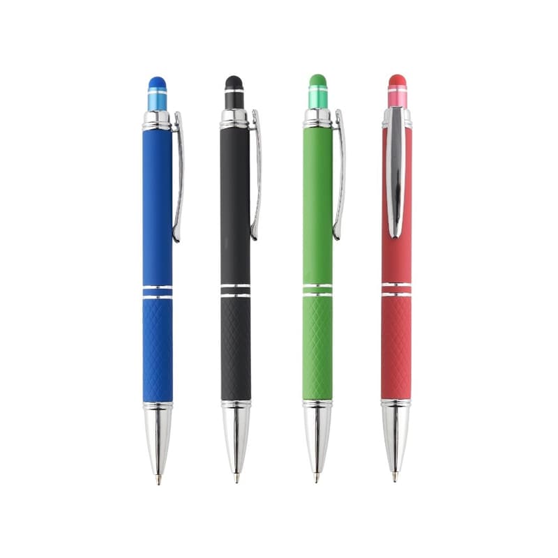 Caneta de Metal com Ponteira Touch Personalizada - imagem 1