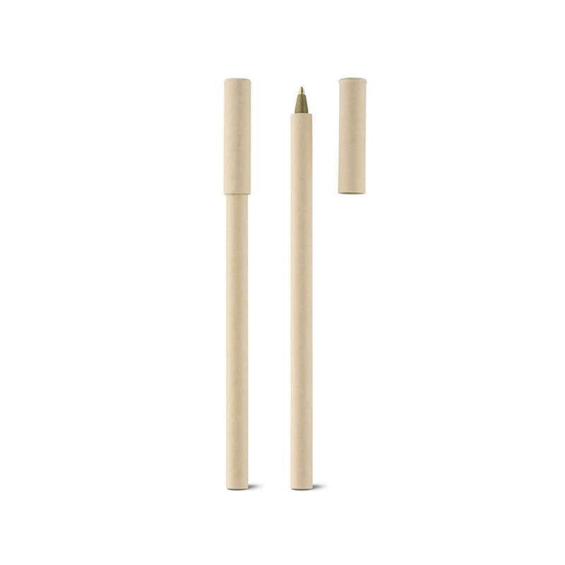 Caneta Ecológica de Papel Kraft Personalizada - imagem 1
