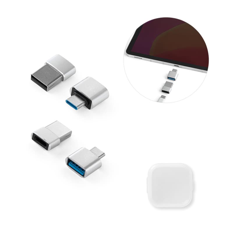 Conjunto de Adaptadores USB-A e USB-C Personalizado - imagem 1