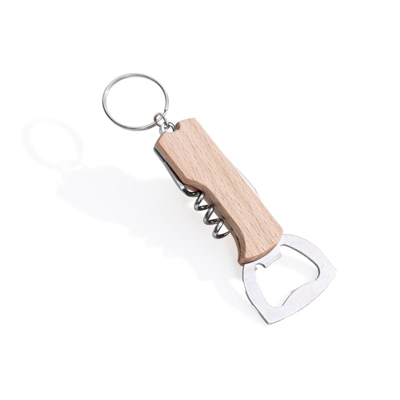 Chaveiro Multifunções com Abridor e Saca-Rolhas Personalizado - imagem 1