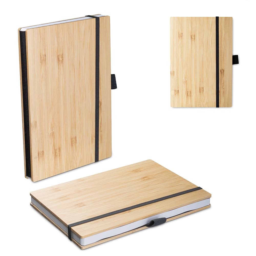 Caderno de Anotações com Pauta e Suporte para Caneta Personalizado - imagem 1