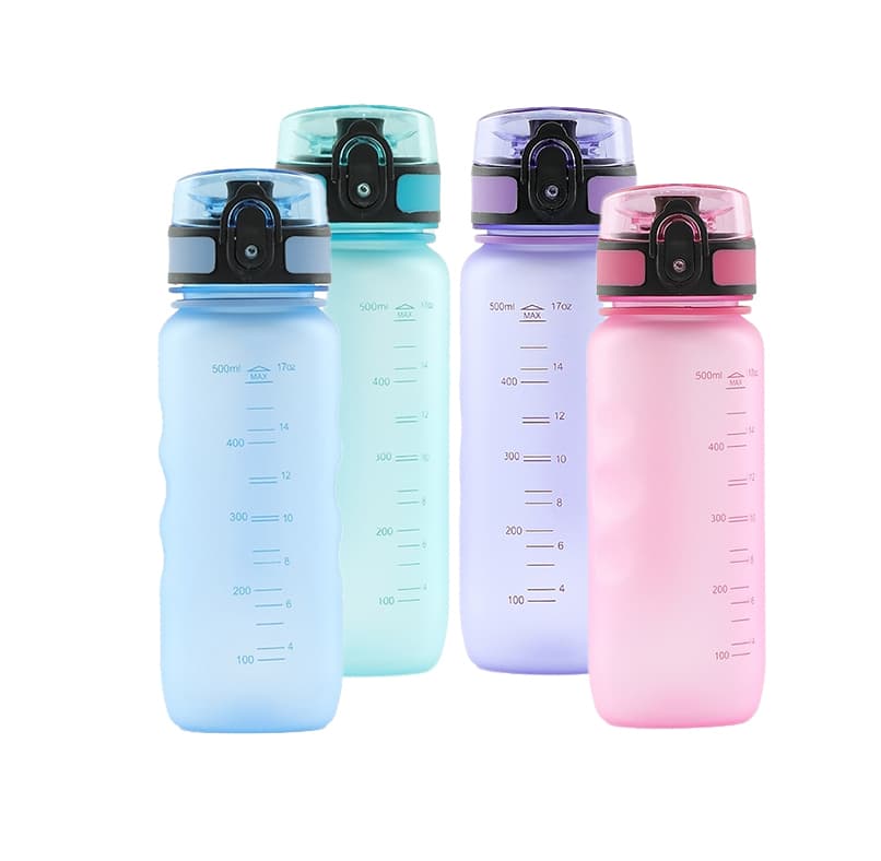 Squeeze de Plástico 550ml com Trava de Segurança Personalizado - imagem 1