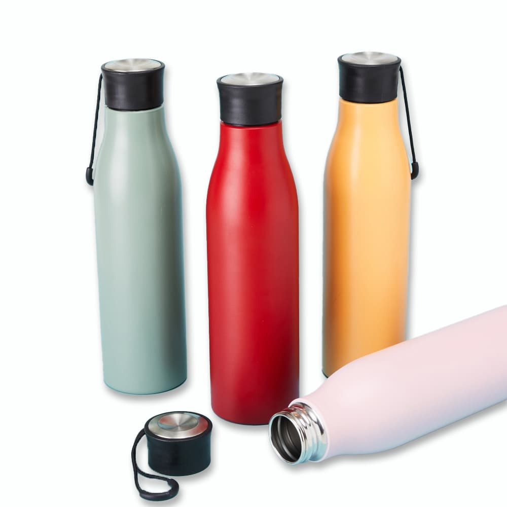 Garrafa Inox 800ml com Alça Personalizada - imagem 1