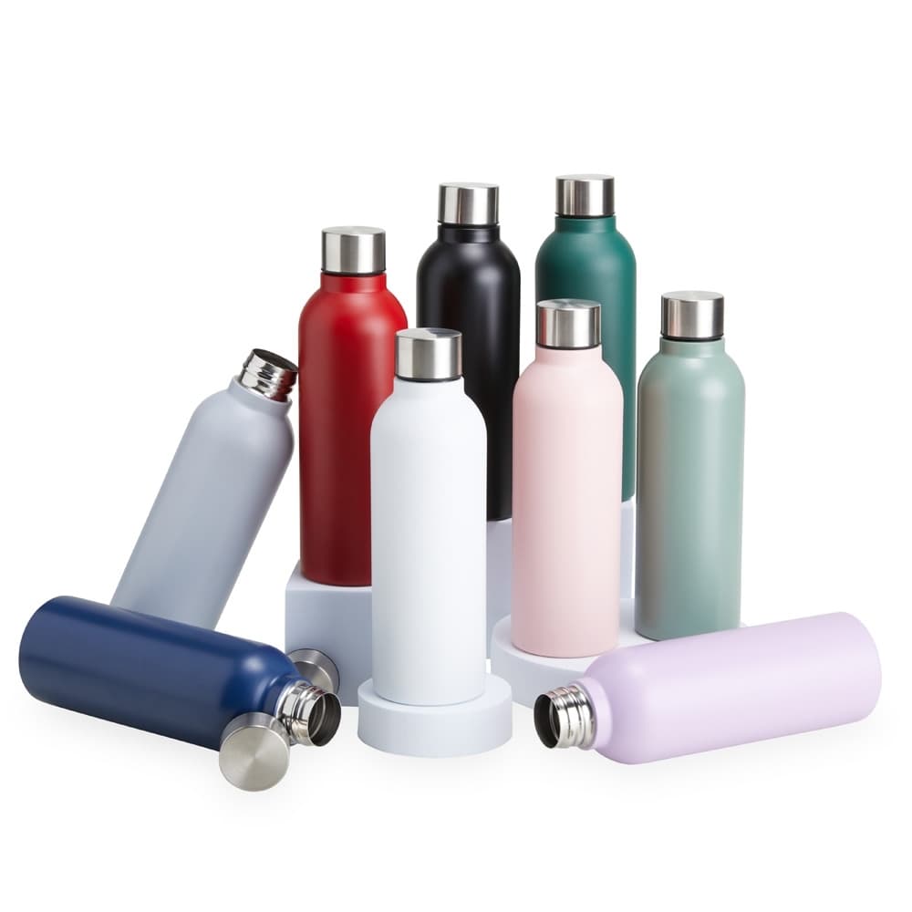 Garrafa de Inox 800ml com Acabamento Fosco Personalizada - imagem 1