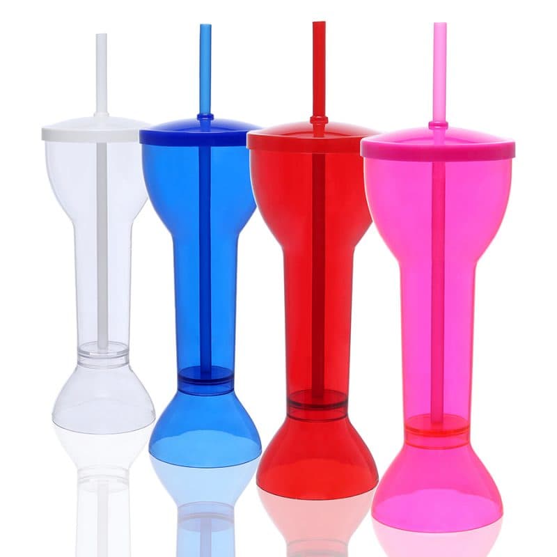 Copo Yard 550ml com Canudo Personalizado - imagem 1