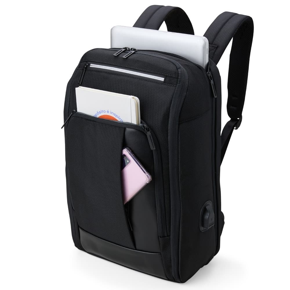 Mochila para Notebook 15,6" com USB Personalizada - imagem 1