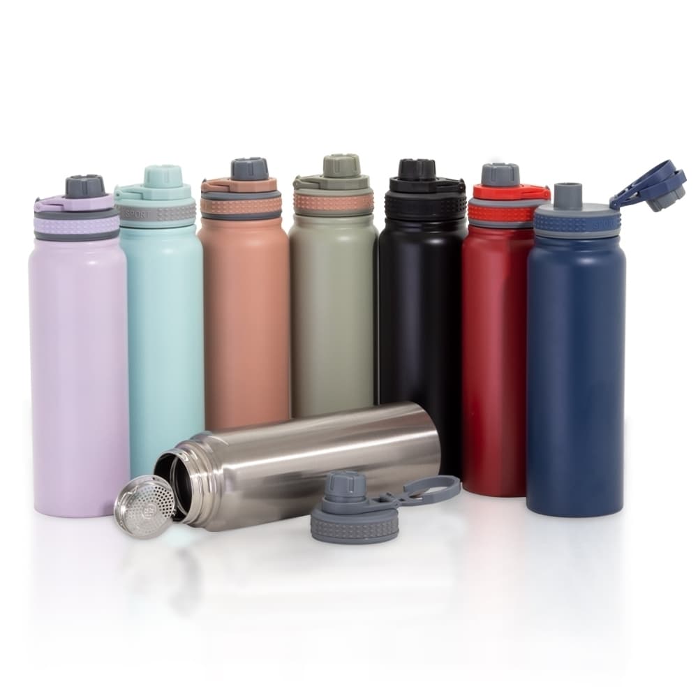 Garrafa Térmica Inox 850ml com Infusor Personalizada - imagem 1