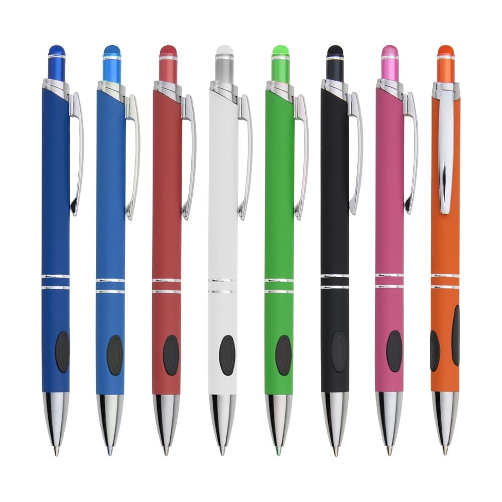 Caneta Metálica Touchscreen Personalizada - imagem 1