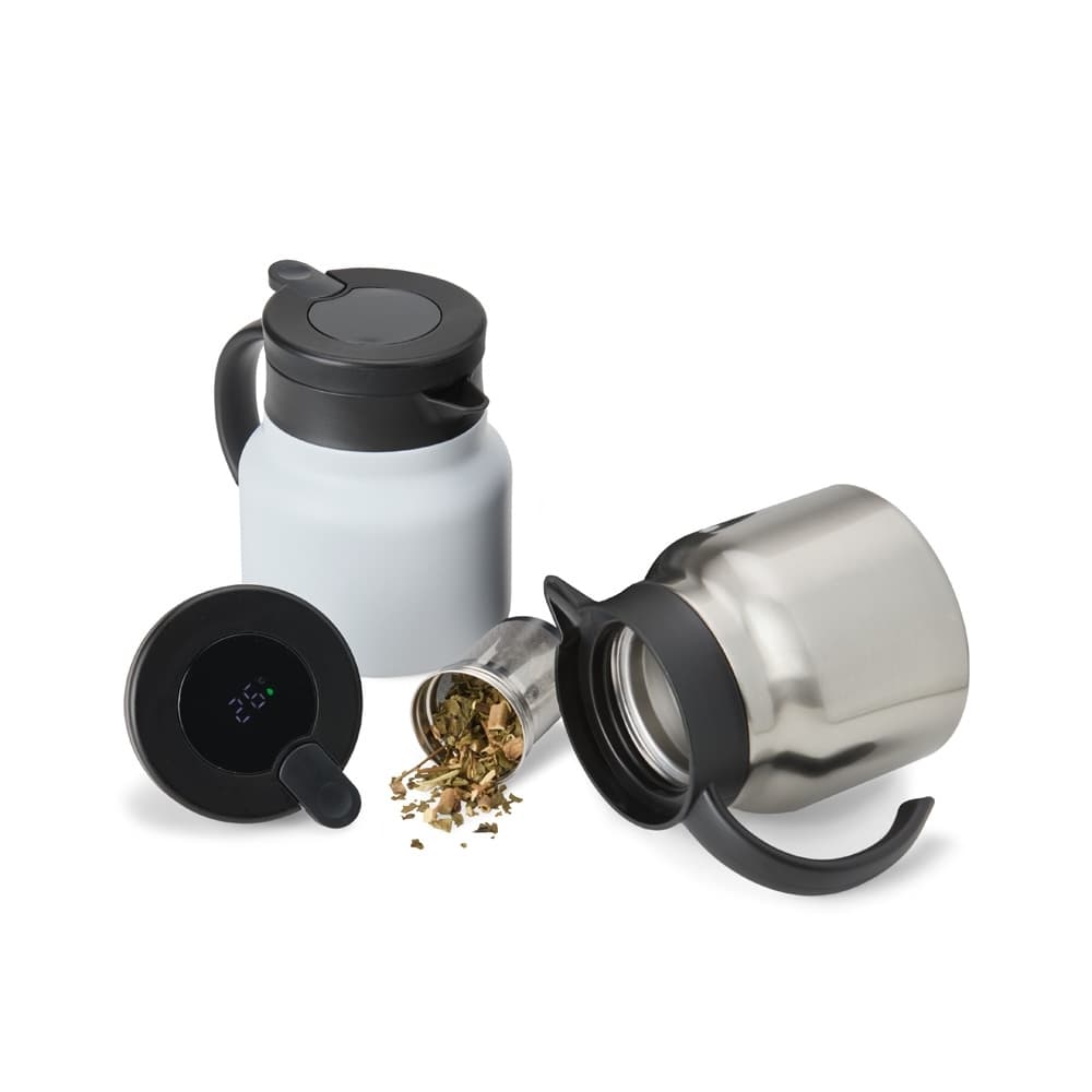 Chaleira Térmica Inox 750ml com Termômetro Digital Personalizada - imagem 1