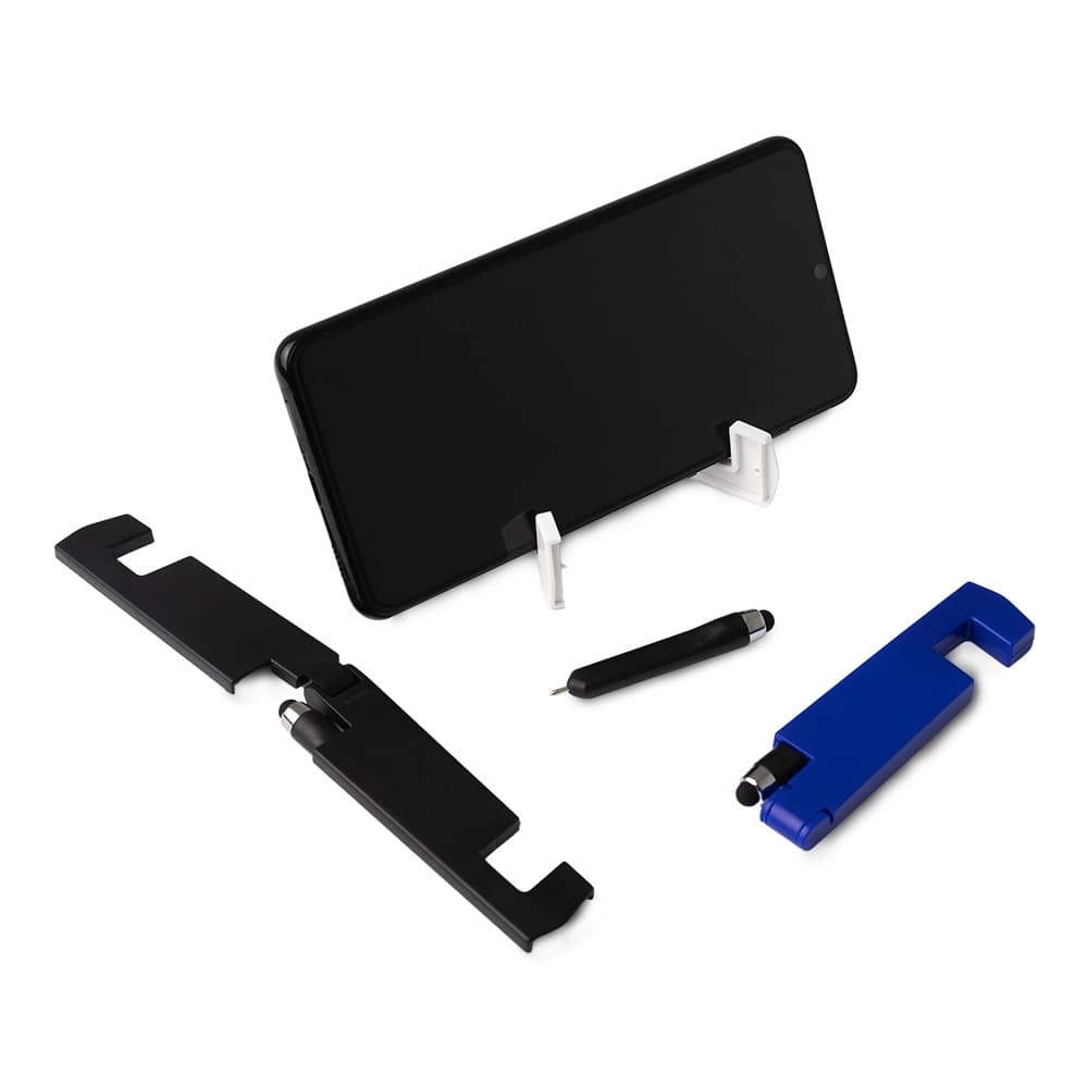 Suporte para Celular Dobrável com Mini Caneta Touch Personalizado - imagem 1