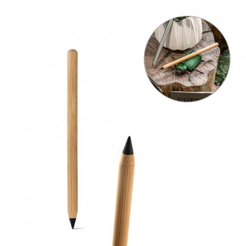 Caneta Ecológica em Bambu sem Tinta Personalizada - imagem 1
