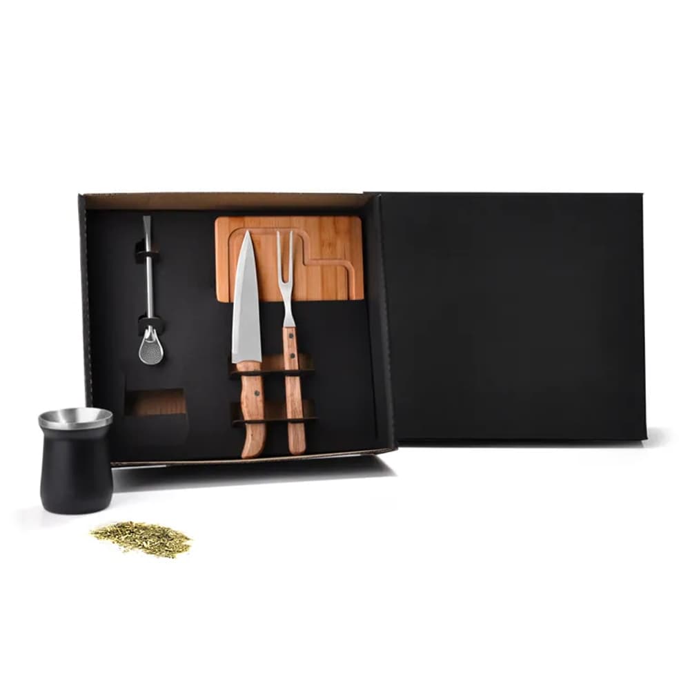 Kit Churrasco e Chimarrão 5 Peças Personalizado - imagem 1