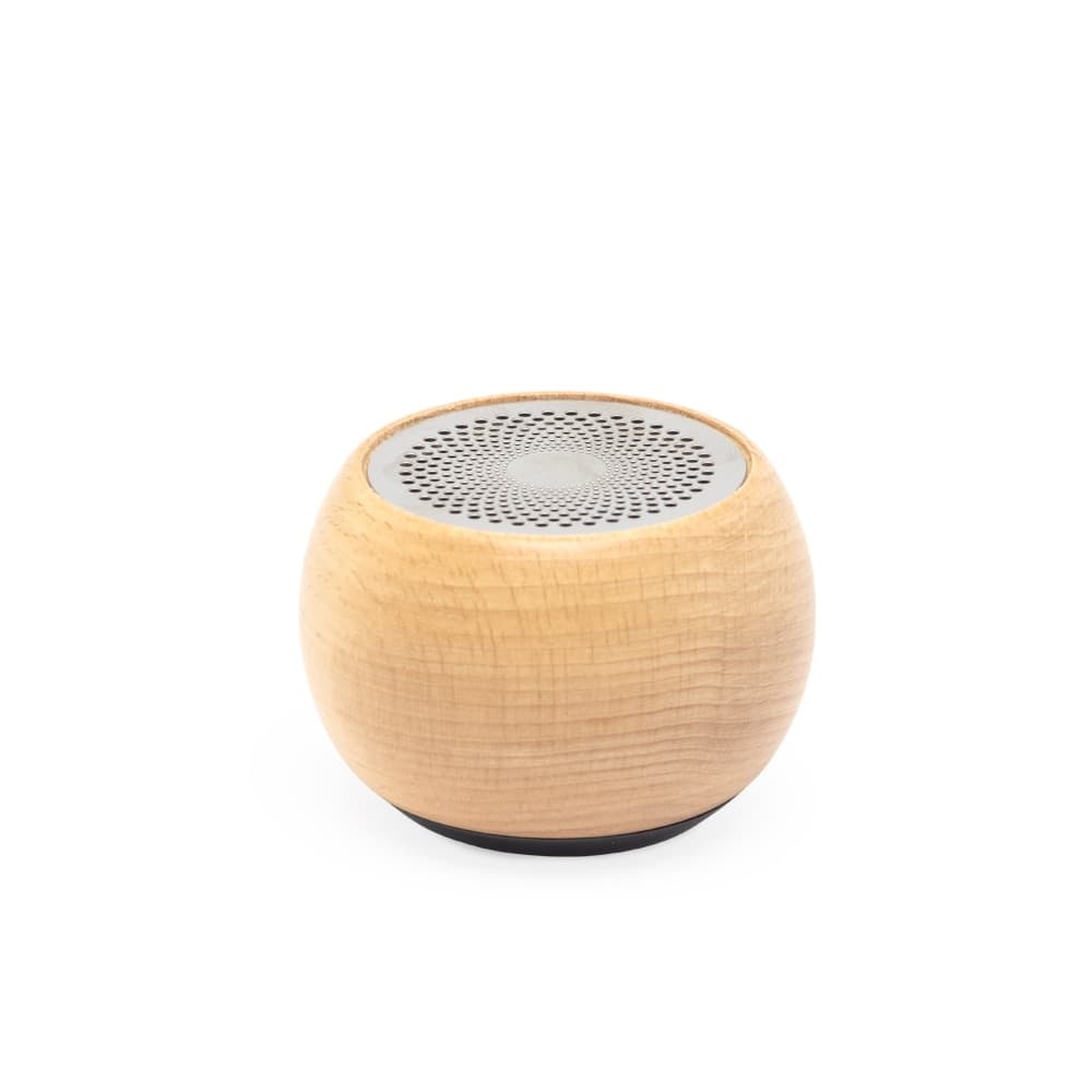 Caixa de Som Bluetooth TWS em Madeira Personalizada - imagem 1