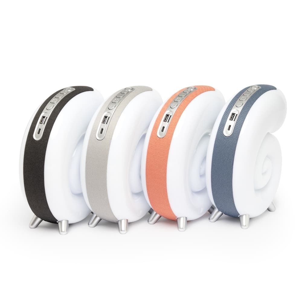 Caixa de Som Bluetooth TWS com Luminária RGB Personalizada - imagem 1