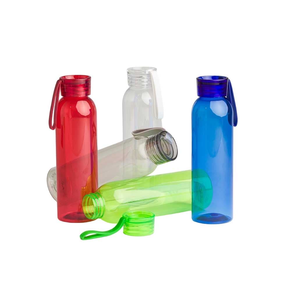 Garrafa Plástica 610ml com Alça de Silicone Personalizada - imagem 1