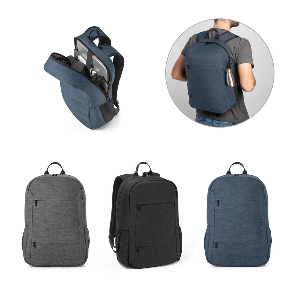 Mochila para Notebook 15,6" em Poliéster Reciclado Personalizada - imagem 1